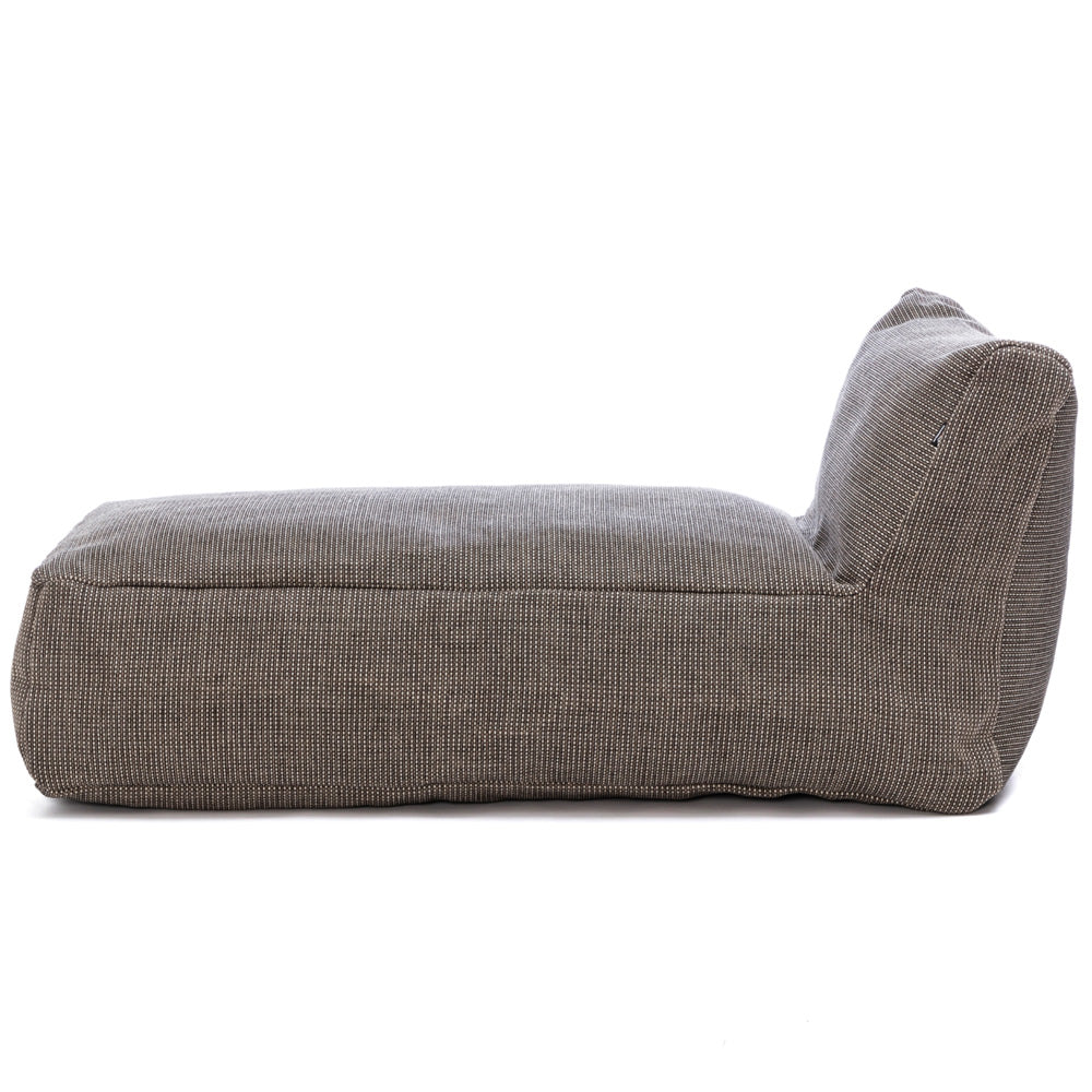 Dotty Pouf Long Chair - Grey