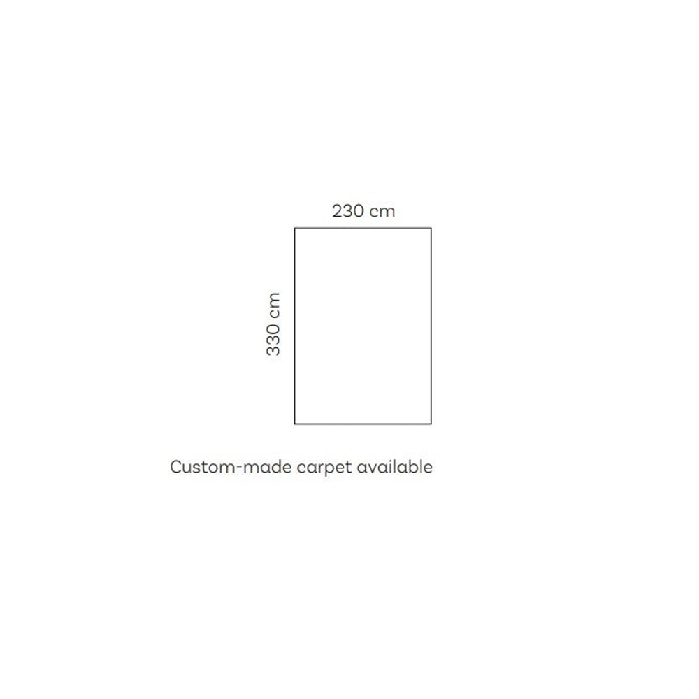 Ziggy Outdoor Carpet - Anthracite | Beige