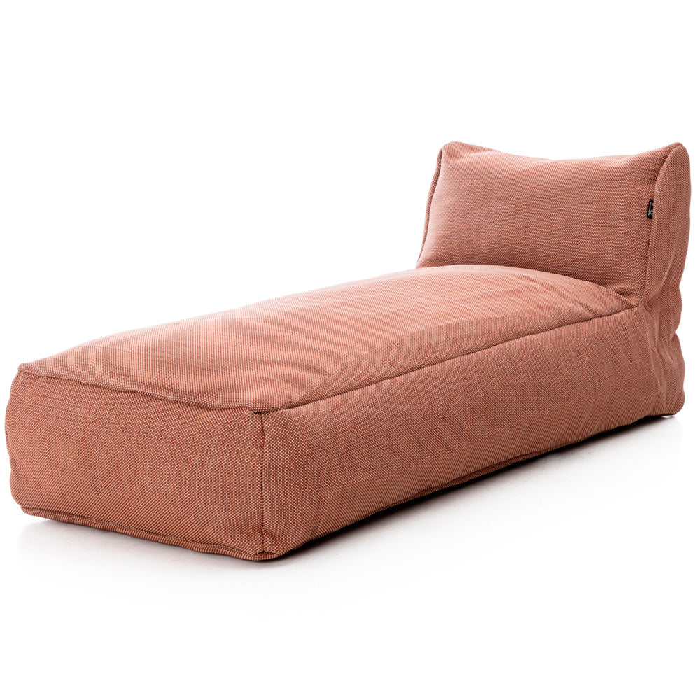 Dotty Pouf Long Chair - Terracota