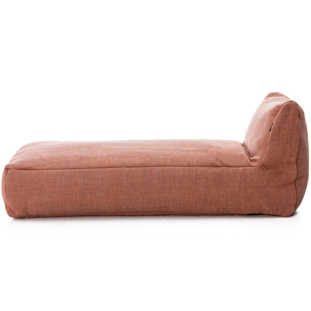 Dotty Pouf Long Chair - Terracota