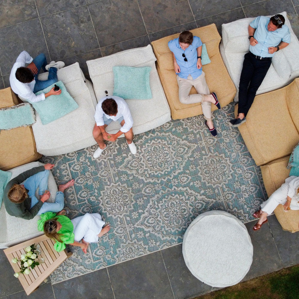 Silky Cushion - Seaglass