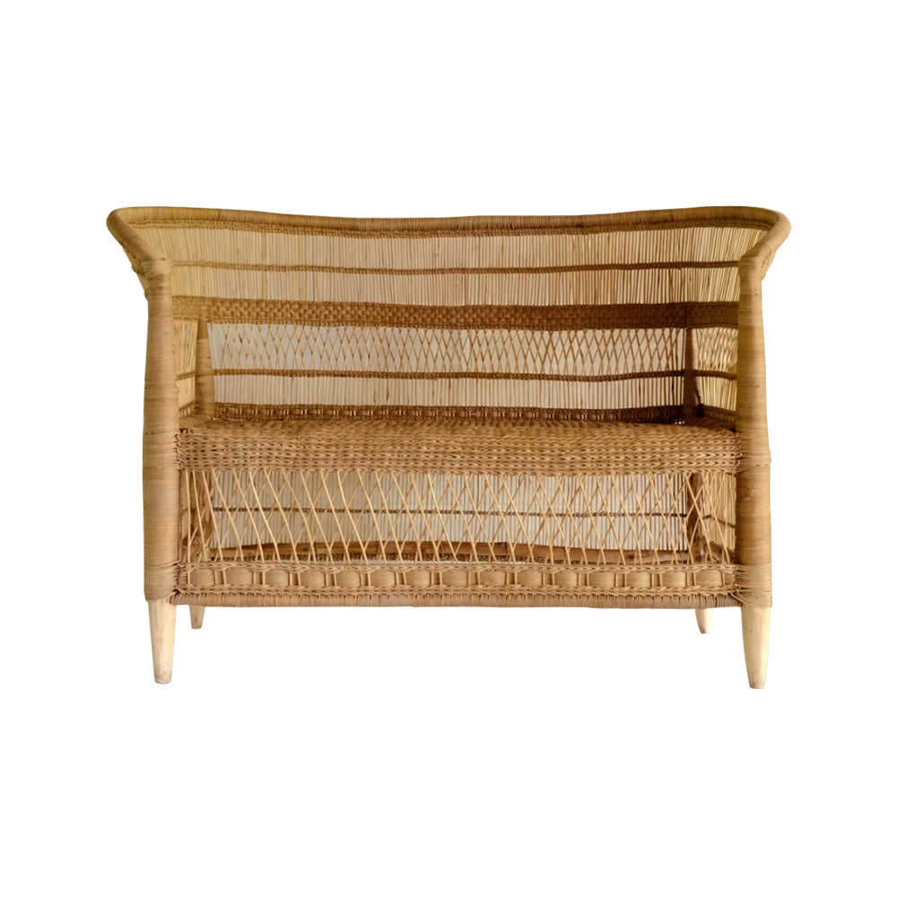 Malawi Rattan Double Seater Sofa 125 x 60 x 85 cm
