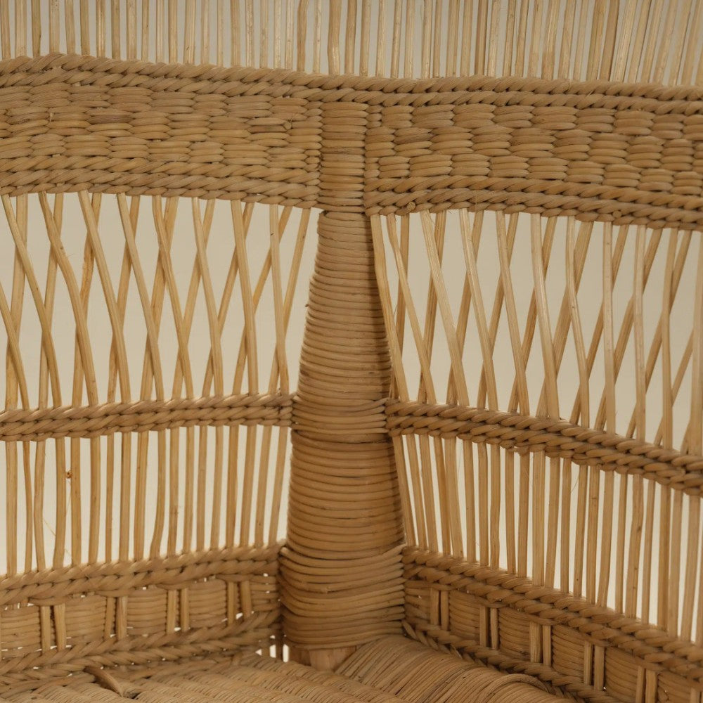 Malawi Rattan Double Seater Sofa 125 x 60 x 85 cm