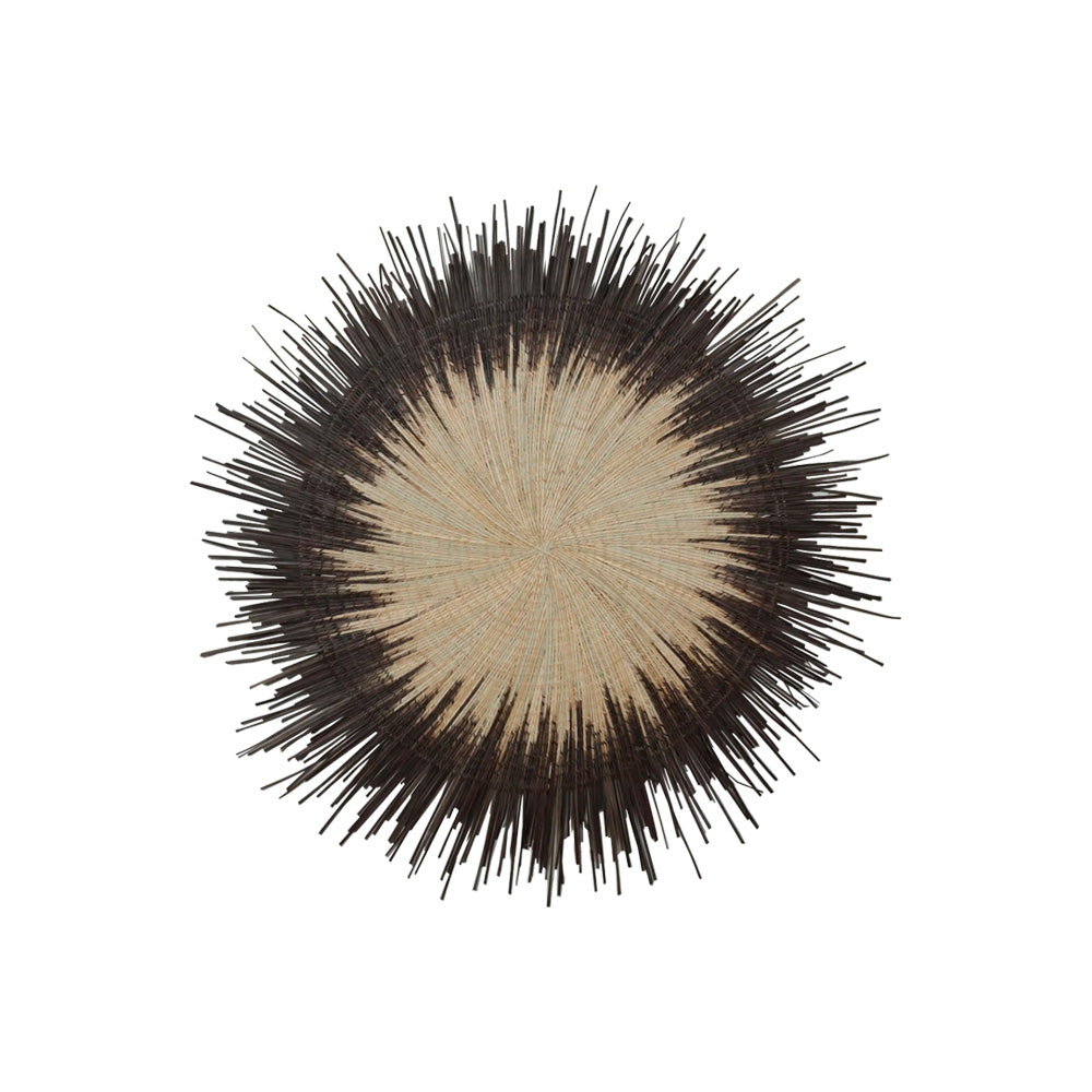 Sun Circles brown Malawi 120 cm diam.