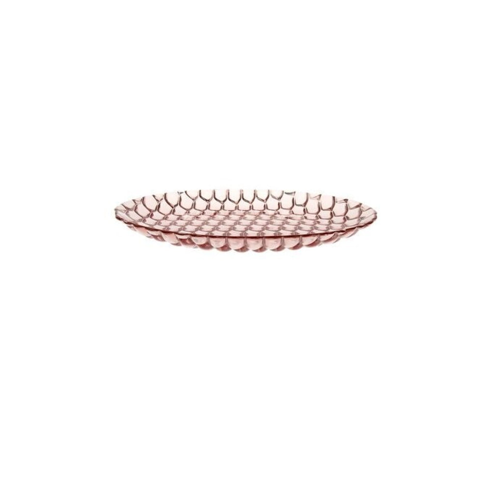 Jellies Family Crystal Dinner Plates - Pink