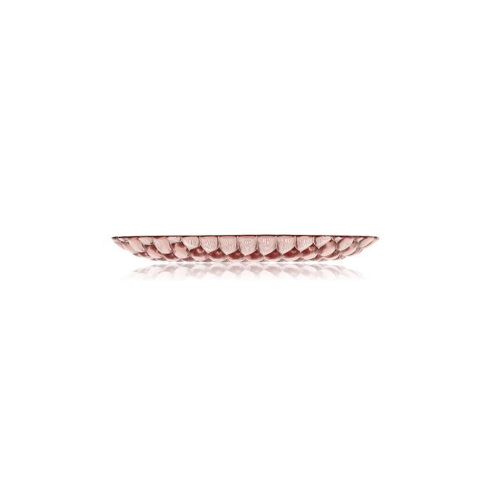 Jellies Family Crystal Dinner Plates - Pink