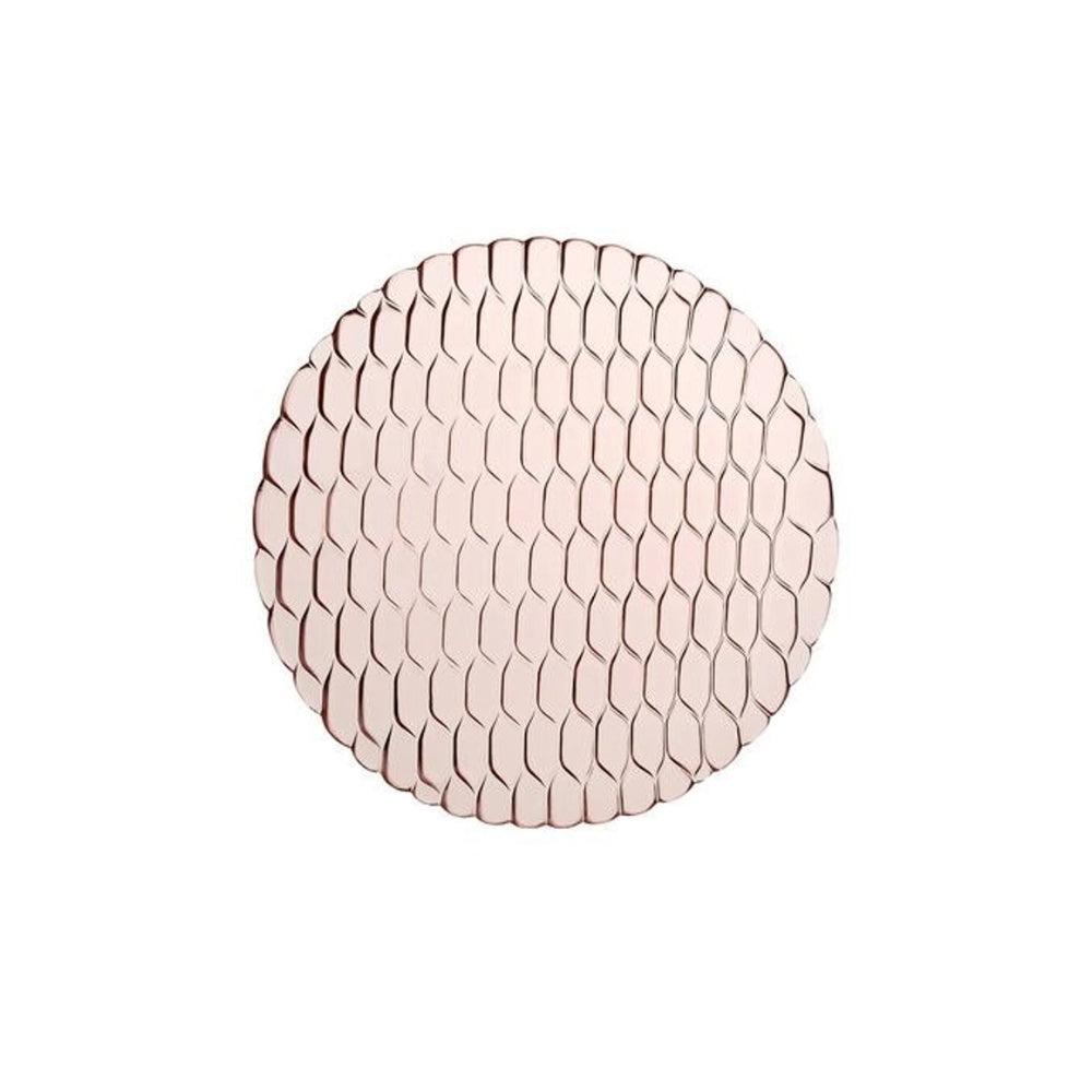 Jellies Family Crystal Dinner Plates - Pink