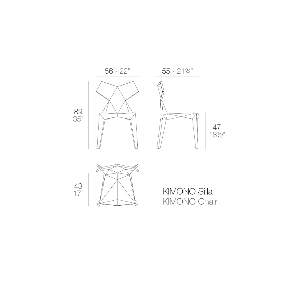 Kimono Chair - Clear