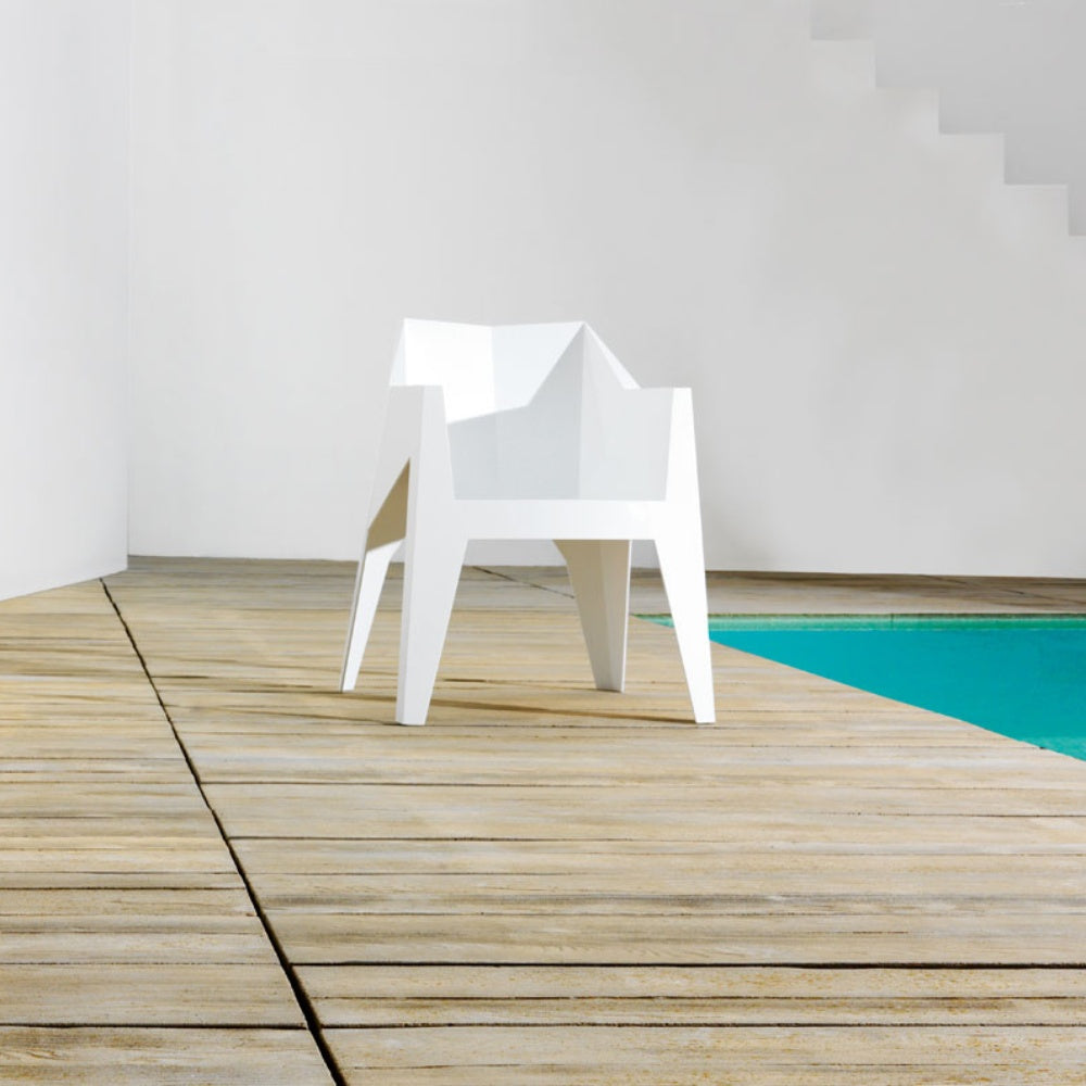 Voxel Armchair - White