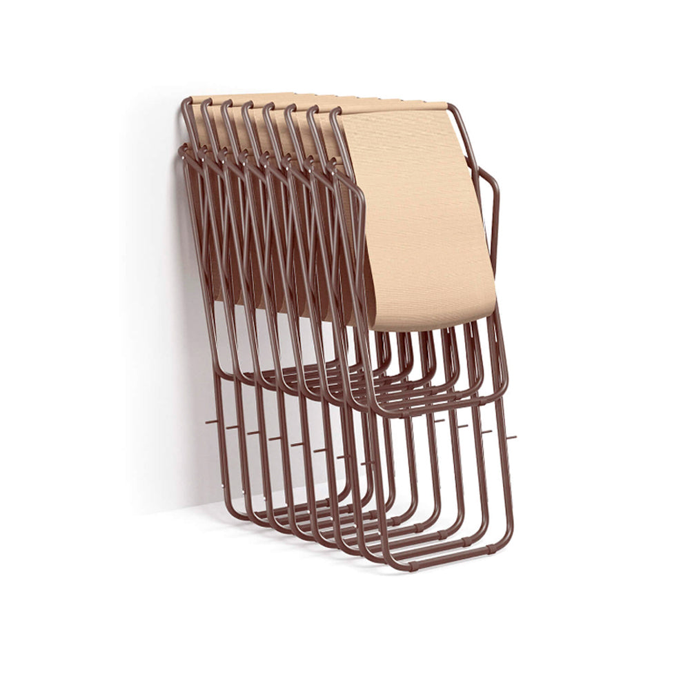 Bahama Deck Chair 58 x 108 x 95 cm - Indian brown|beige