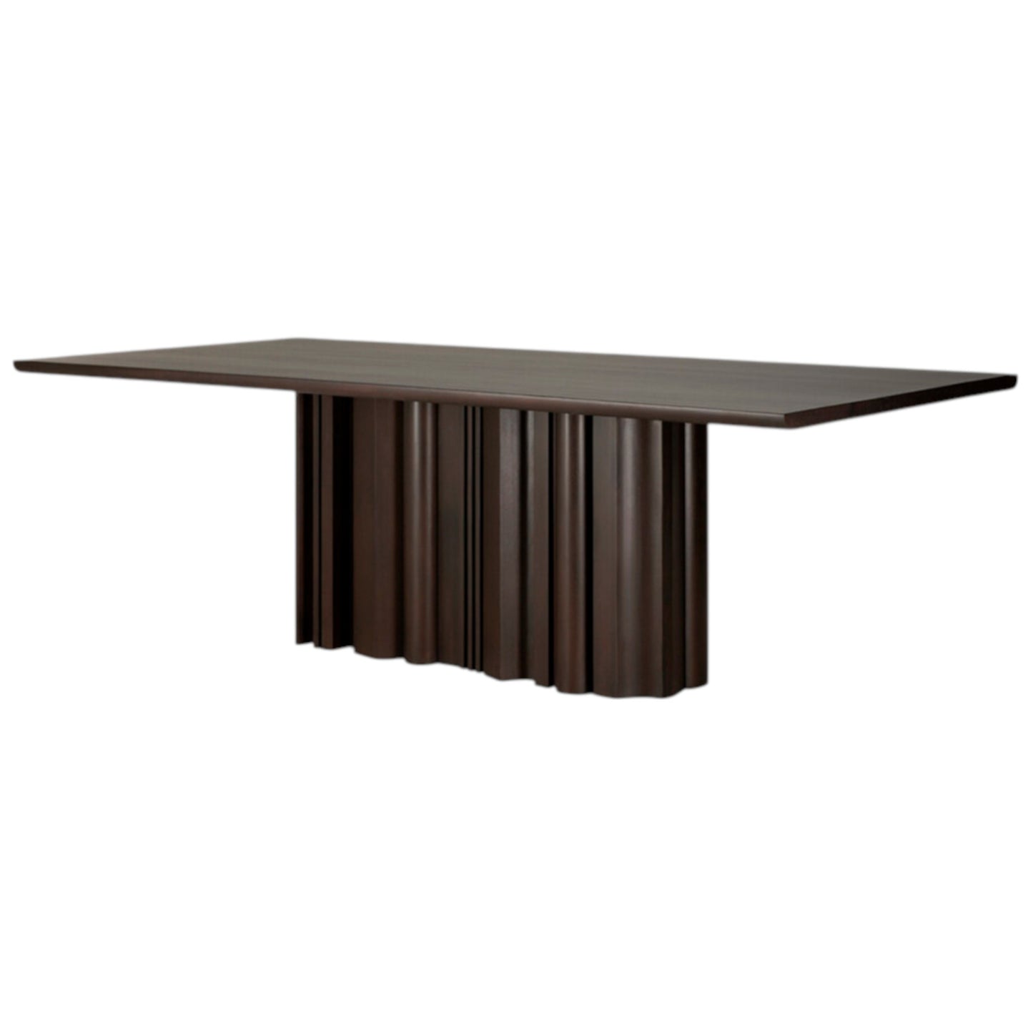 Sequence Dining Table - Mahogany Dark Brown