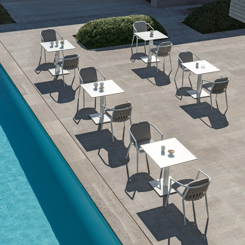 Alexa Bistro Table D 75x70 - White