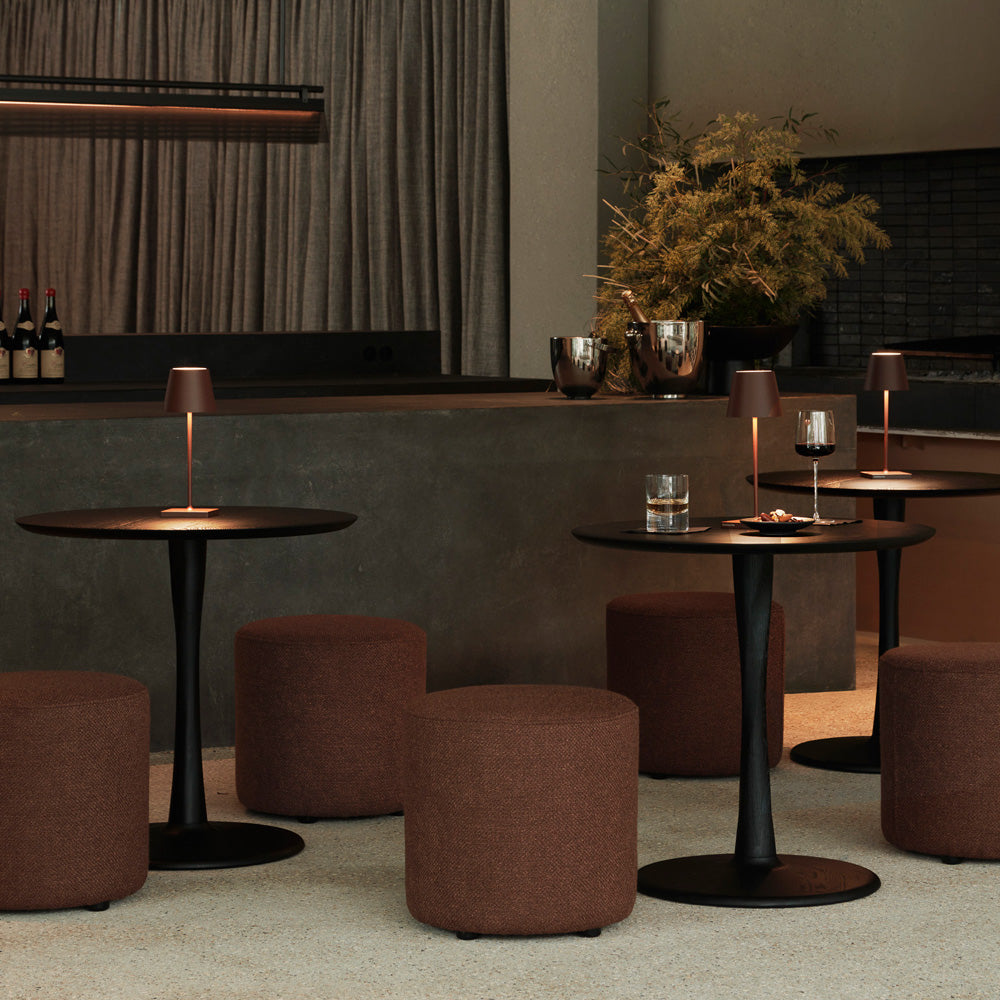 Torsion Dining Table - Oak Black