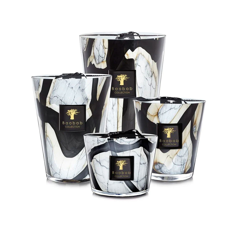 Stones Marble Candle - Max 24