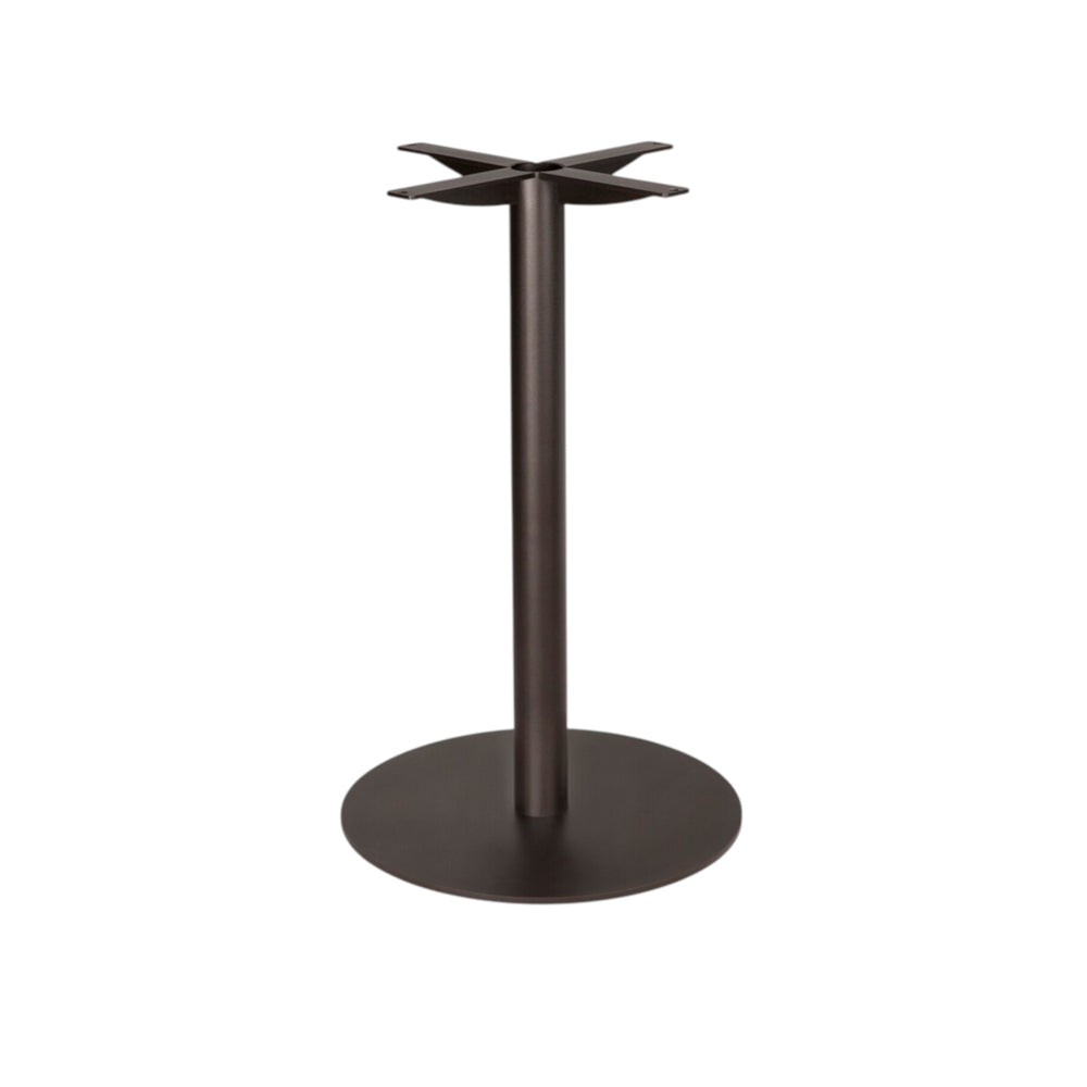 Blend Dining Table Base - Dark Bronze Metal
