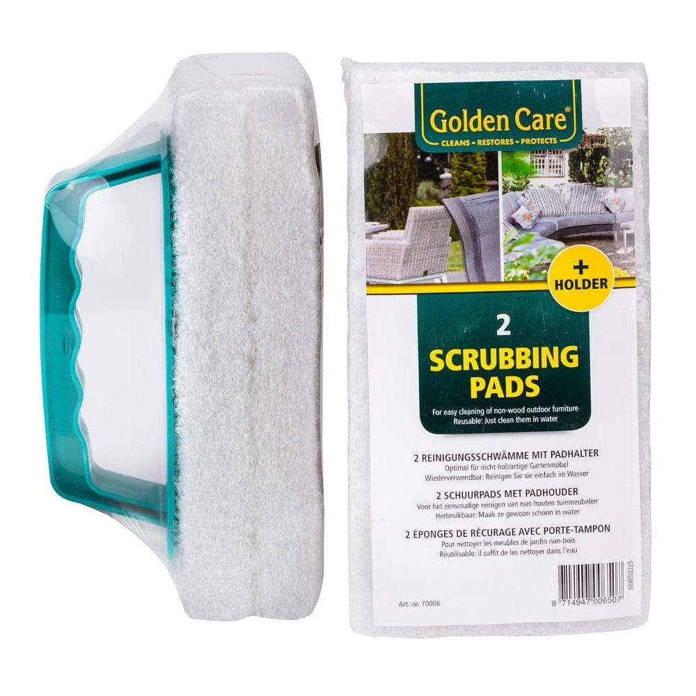 Soft Scrubbing Pads - White
