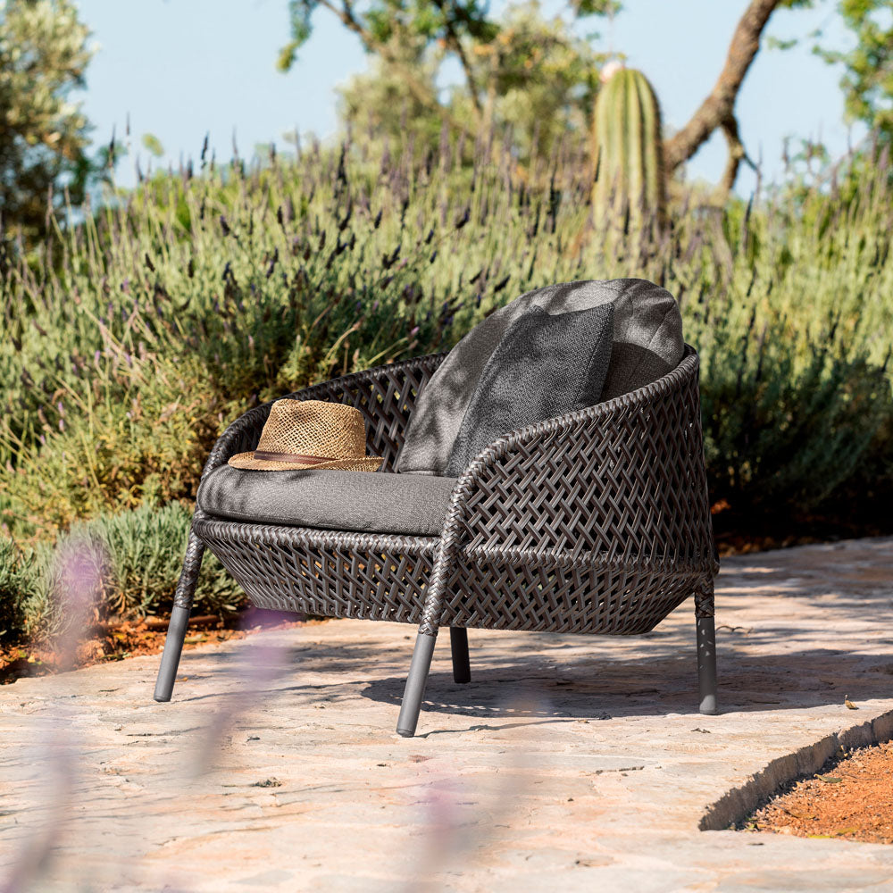 Ahnda Lounge Chair - White Quartz