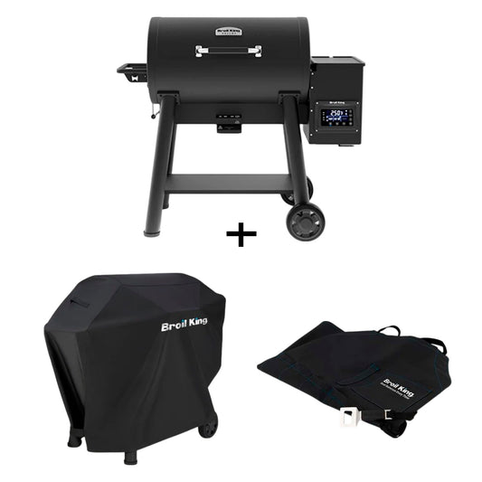 Barbecue Set - Crown Pellet 500 Smoker and Grill