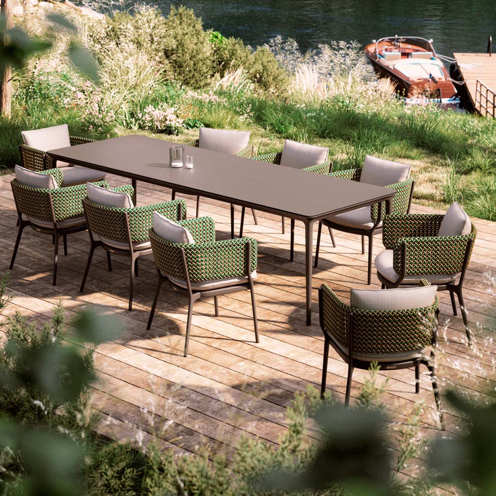 Bellmonde Dining Table XL - Black Pepper