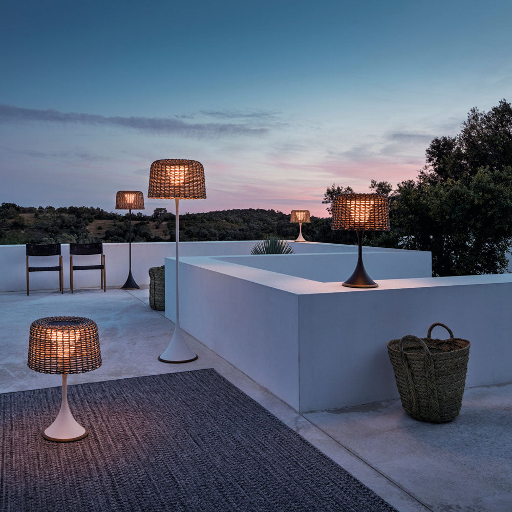 Gloster Mesh Small Lantern - Meteor