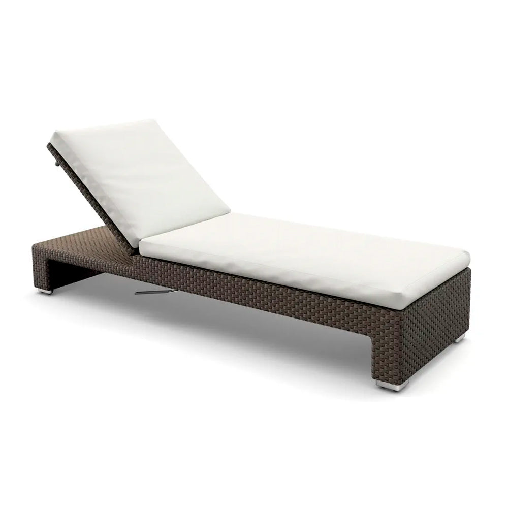 Lounge Beach Chair with Wheels and Gas Spring - Java