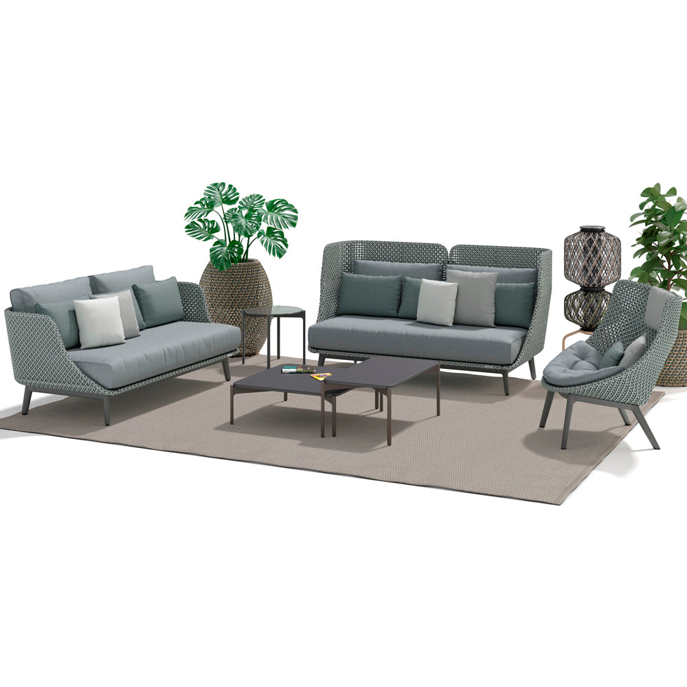 Mbarq 3-Seater Sofa - Chestnut
