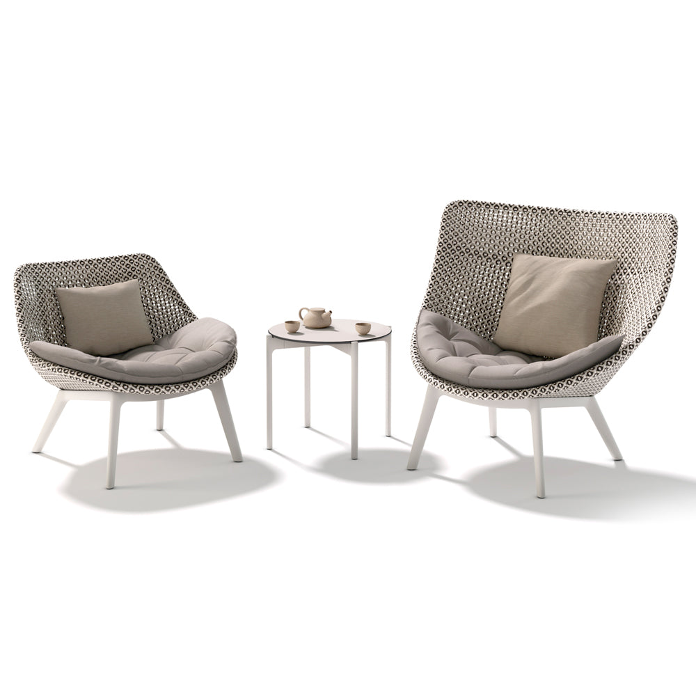 Mbrace Alu Club Chair - Sea Salt