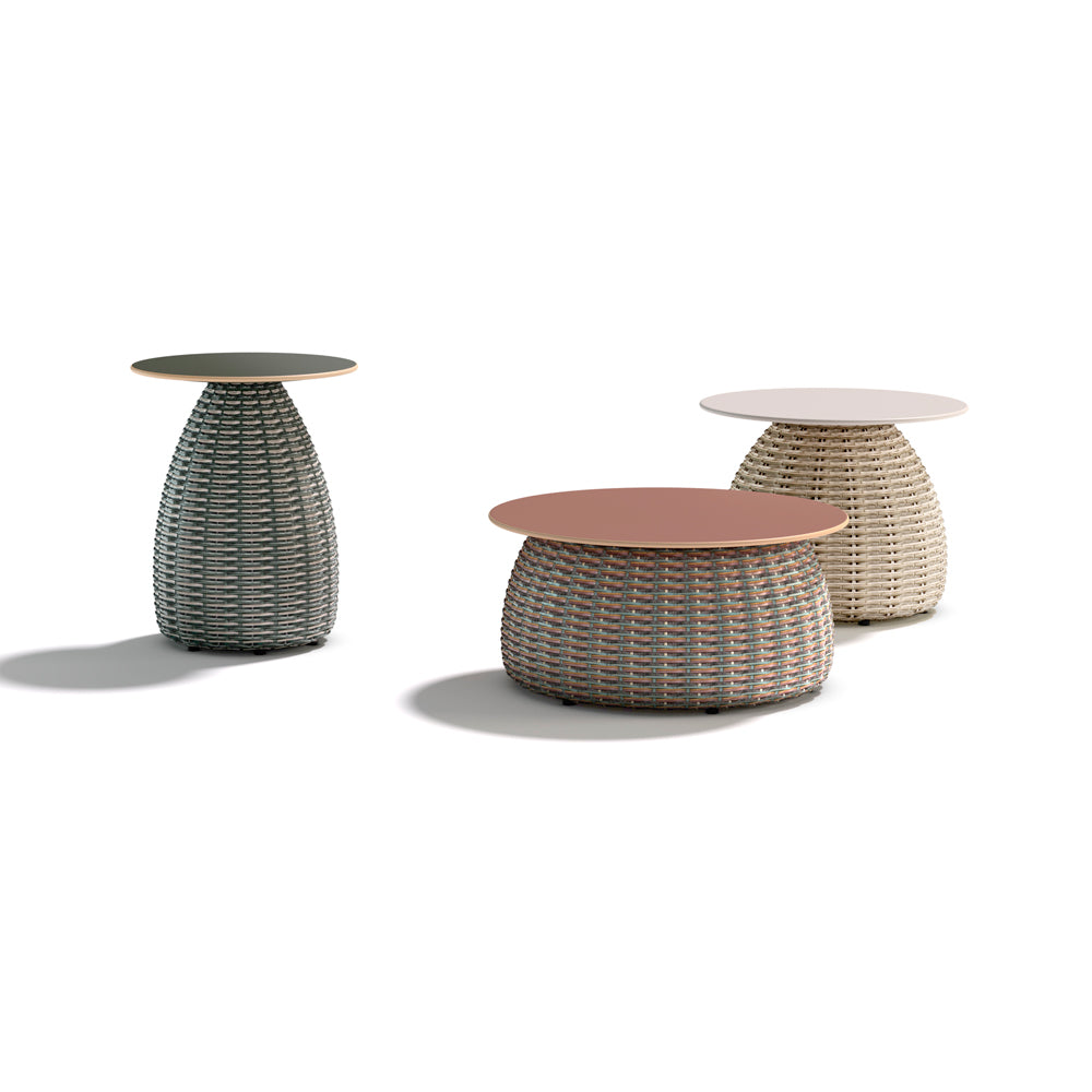 Porcini Side Table Diam. 41,5 cm - Alba