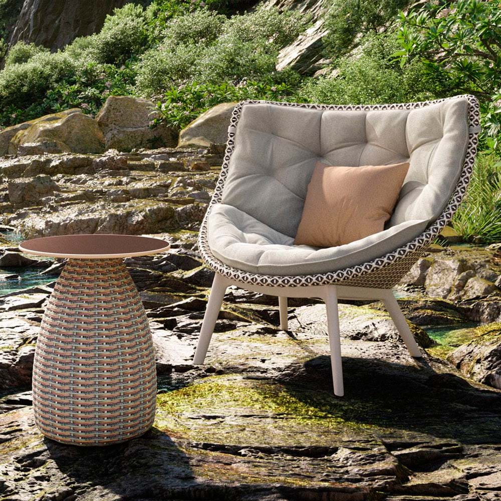 Porcini Side Table Diam. 41,5 cm - Alba