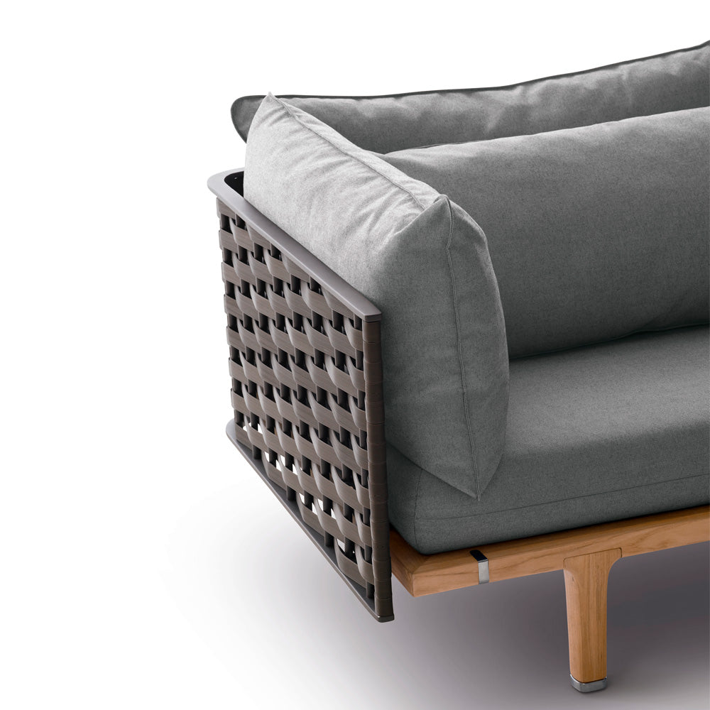Sealine 3-Seater Sofa - Silver Beige