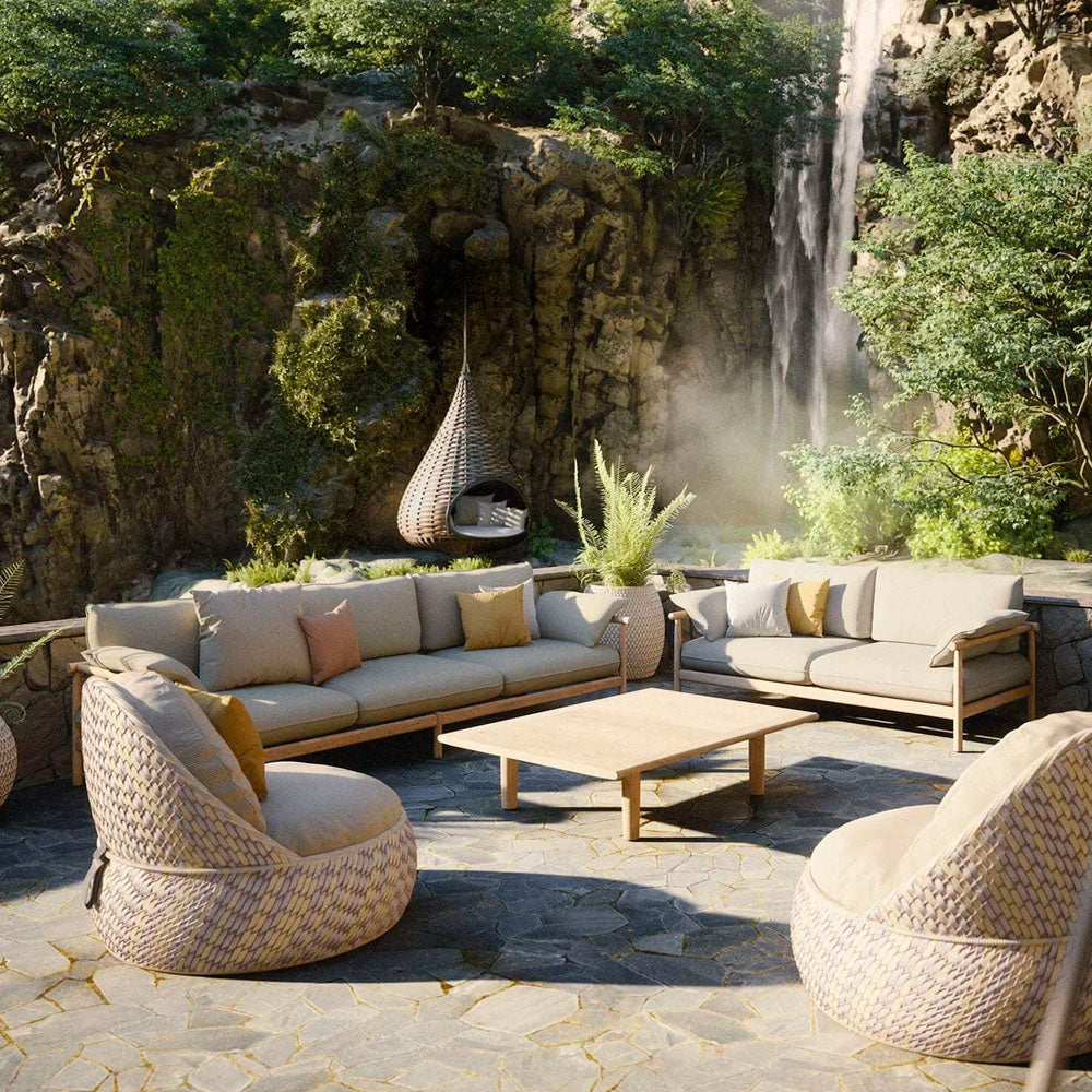 Tibbo 3-Seater Sofa - Vulcano Matte