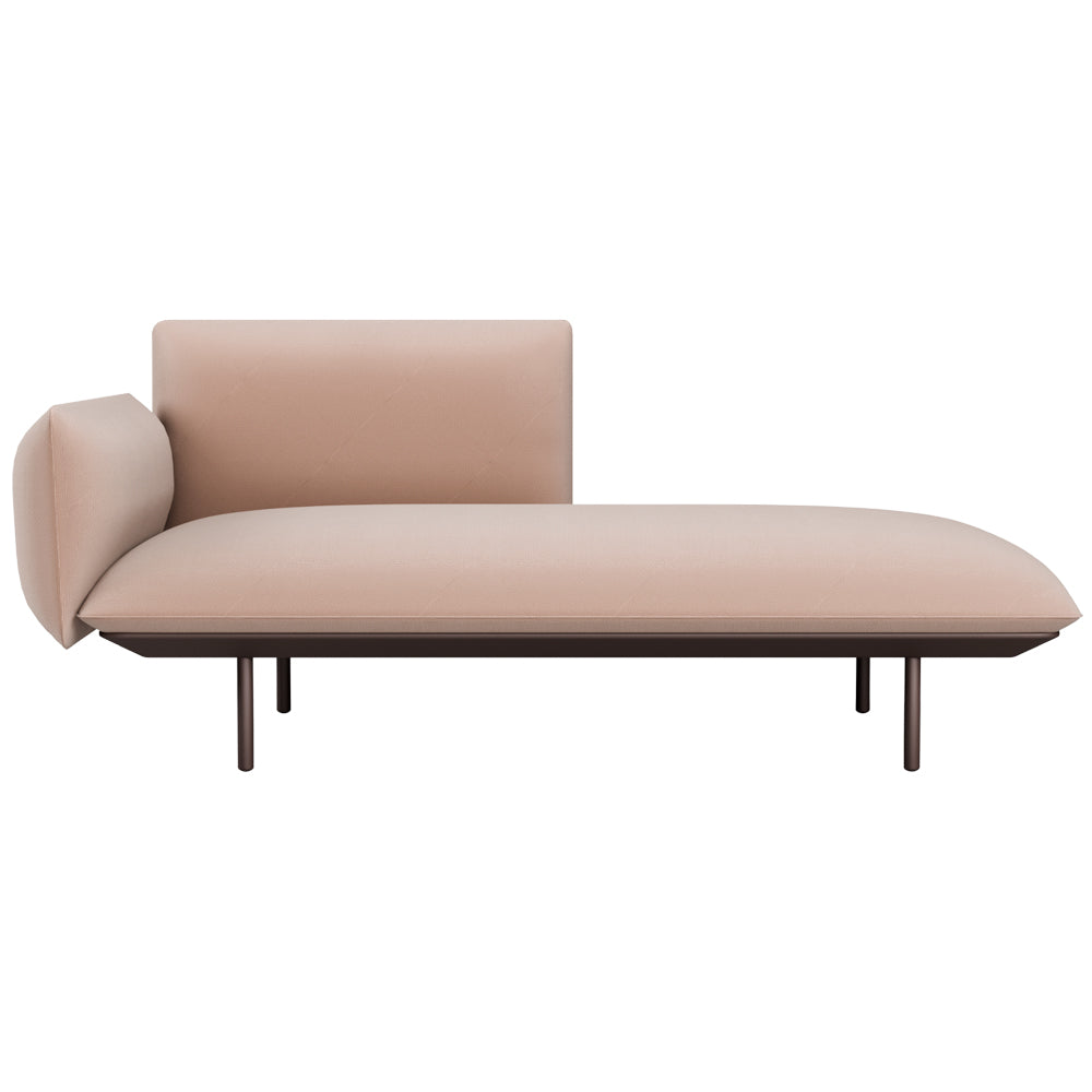 Senja Meridienne Regular Seat - Corner Arm High + Pouf