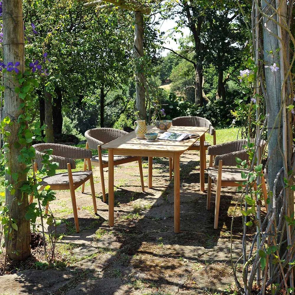 Pevero Extendable Teak Table