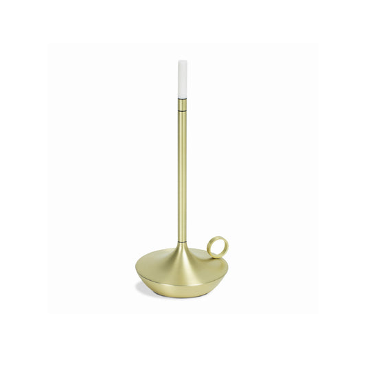 Wick Portable Lamp -  Brass