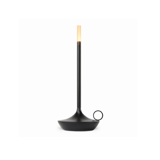 Wick Portable Lamp - Black