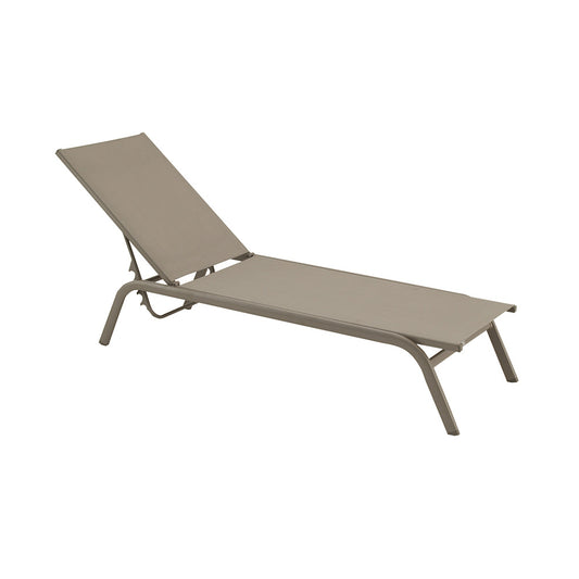 July Stackable Deck Chair - Champagne|khaki