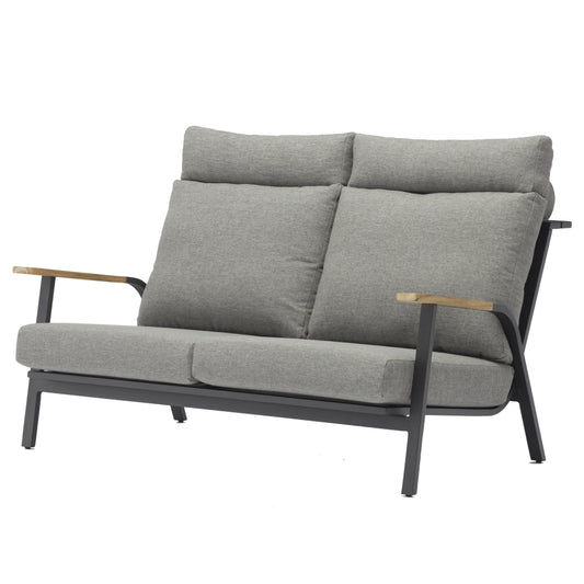 Dandy 2 Seat Sofa - Charcoal gray