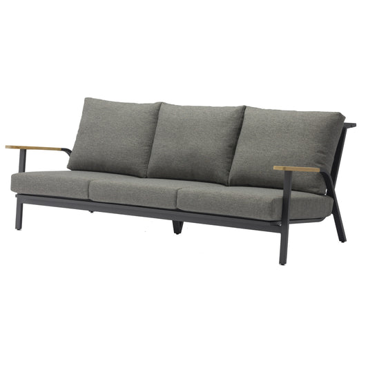 Dandy 3 Seat Sofa - Charcoal|Grey