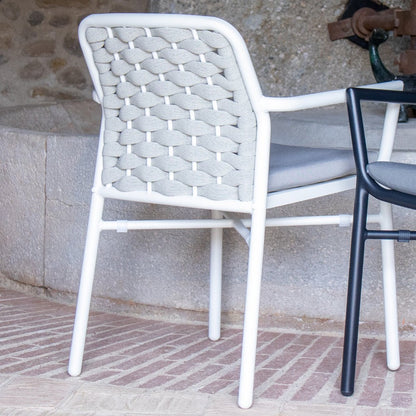 Rio Light Armchair - White