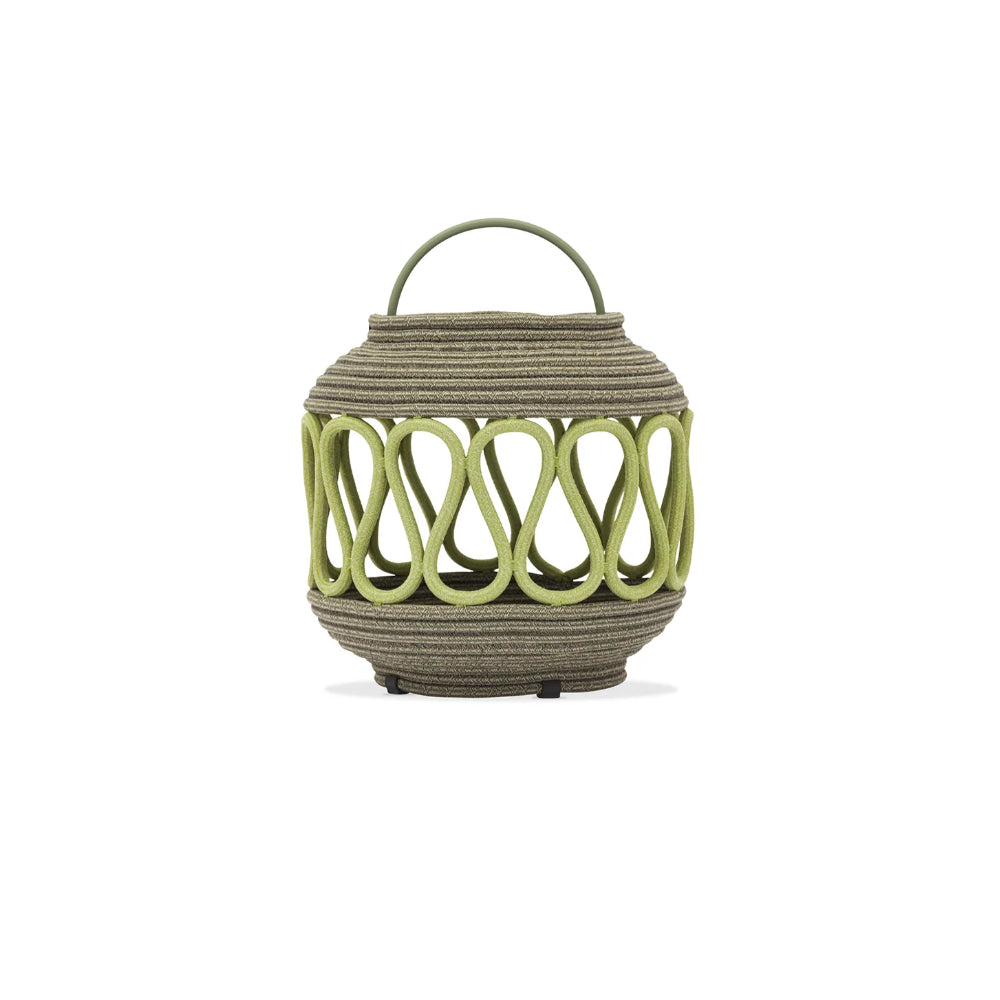 Cord Curved Solar LED Lamp - Green