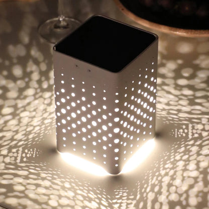 Alice Table Solar LED Lamp - White