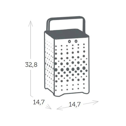 Alice Solar LED Lamp - Coal