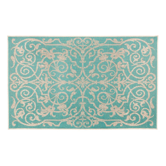 Summer Quai Outdoor Carpet - Turquoise