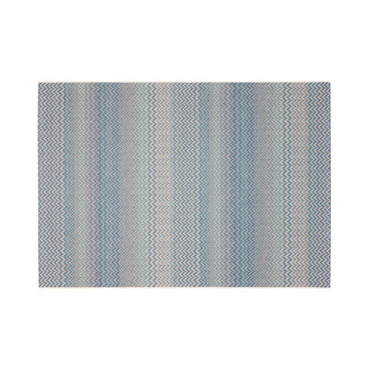 Ziggy Outdoor Carpet - Blue | Beige