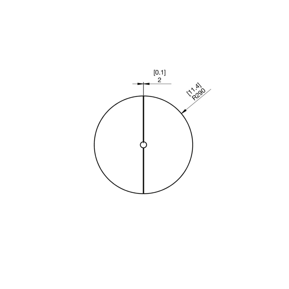 Fire R20 Glass Cover Plate for POD30