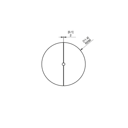 Fire R20 Glass Cover Plate for POD30