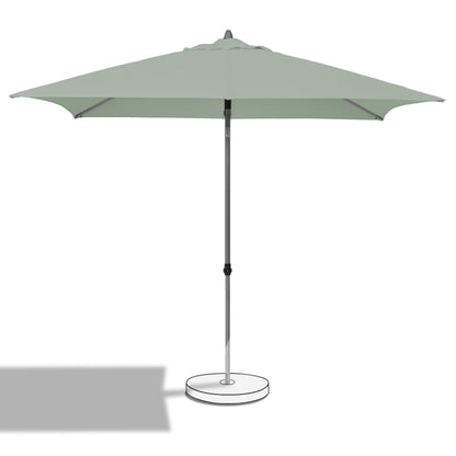 Push Up Parasol 210x150 cm - Ecru