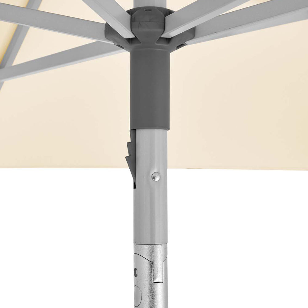 Push Up Parasol 210x150 cm - Ecru