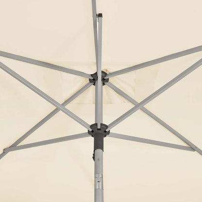 Push Up Parasol 210x150 cm - Ecru