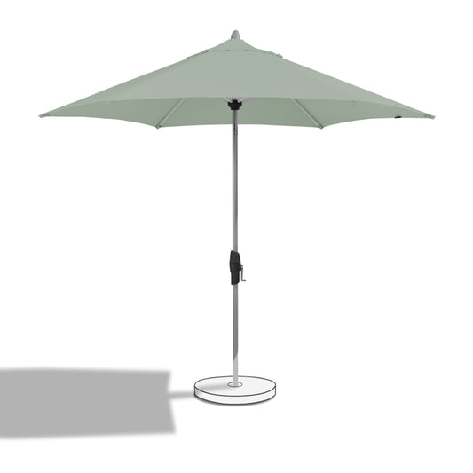 Shell Turn Parasol 250x200 cm - Eggshell